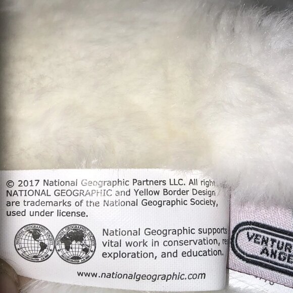 2017 National Geographic Panda Plush Soft Toy Black White Bear Bb4b - Picture 5 of 5